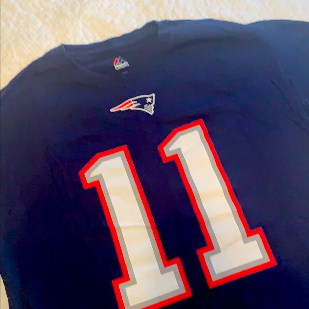 Like NEW New England Patriots Edelman #11 Sz L